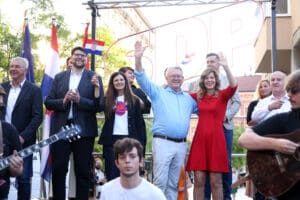 Nicolas Schmit and Biljana Borzan, SDP Croatia lead candidate